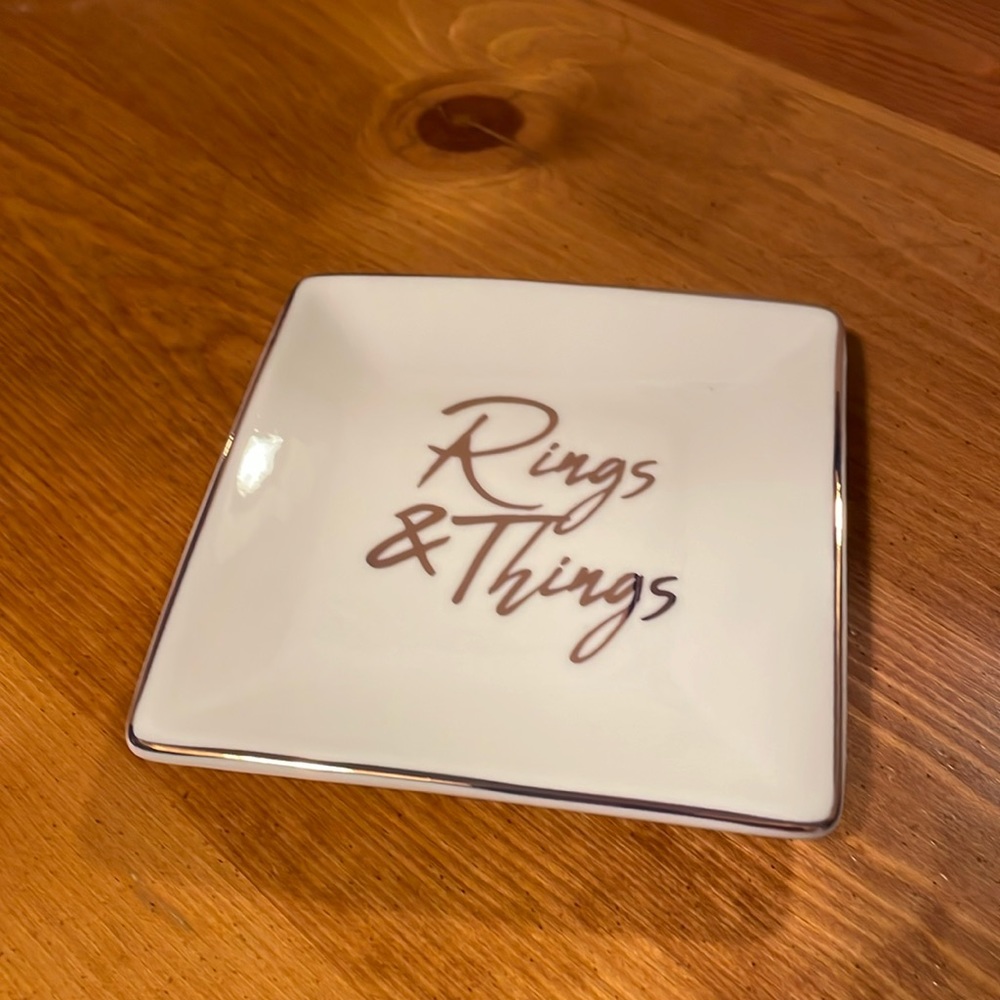 Rings & Things Jewelry Dish